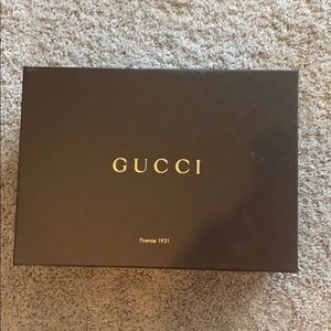 Gucci shoe box